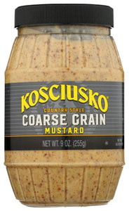 KOSCIUSKO: Country Style Course Grained Mustard, 9 oz