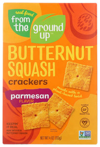 FROM THE GROUND UP: Butternut Squash Parmesan Crackers, 4 oz