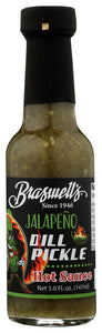 BRASWELL'S: Jalapeño Dill Pickle Hot Sauce, 5 oz
