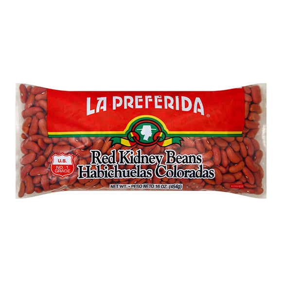 LA PREFERIDA: Bean Red Kidney, 16 oz