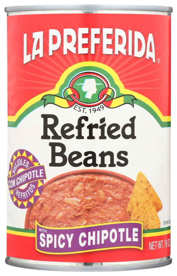 LA PREFERIDA: Bean Refried Chplte, 16 oz