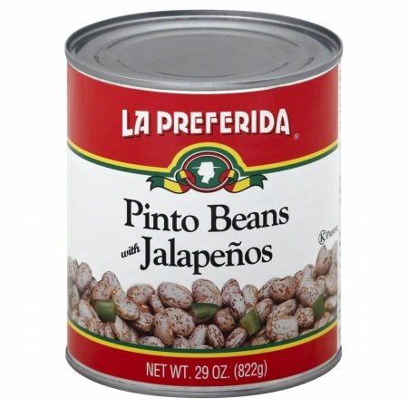 LA PREFERIDA: Bean Pinto Jalapeno, 29 oz