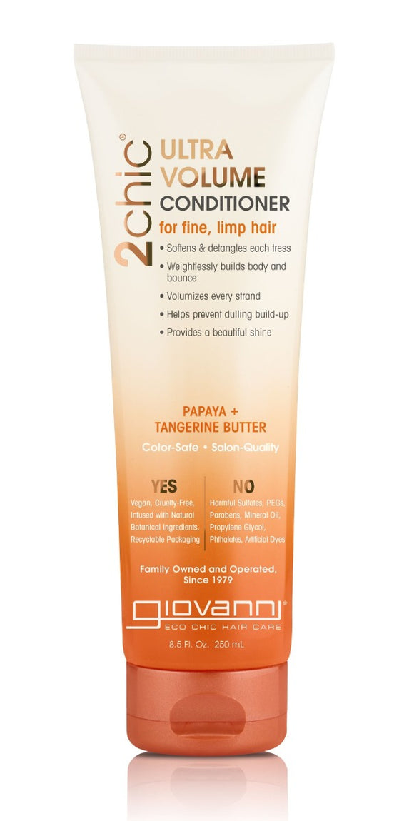 GIOVANNI COSMETICS: 2Chic Condtnr Papaya Btr, 8.5 oz