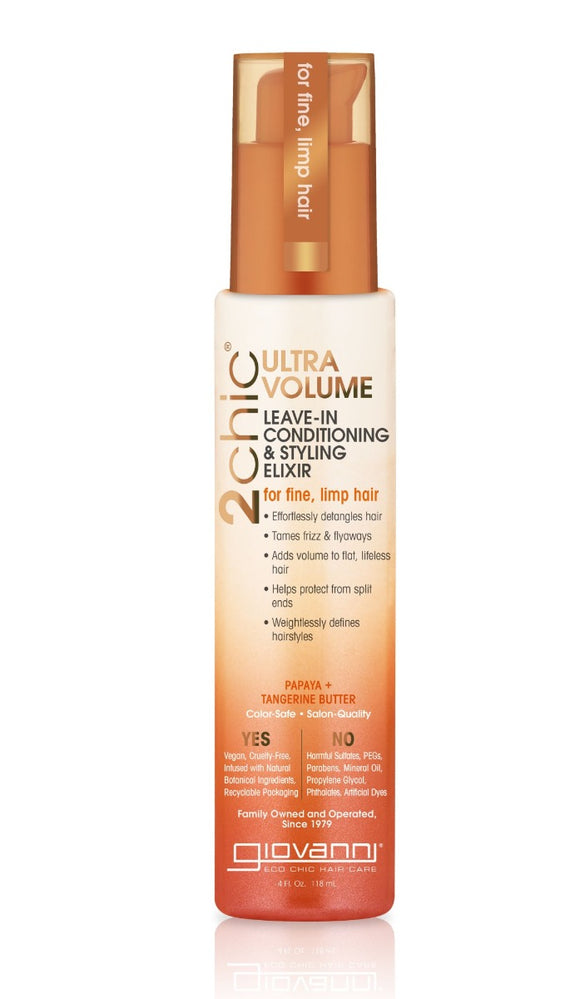 GIOVANNI COSMETICS: 2Chic Condtnr Leave In, 4 oz