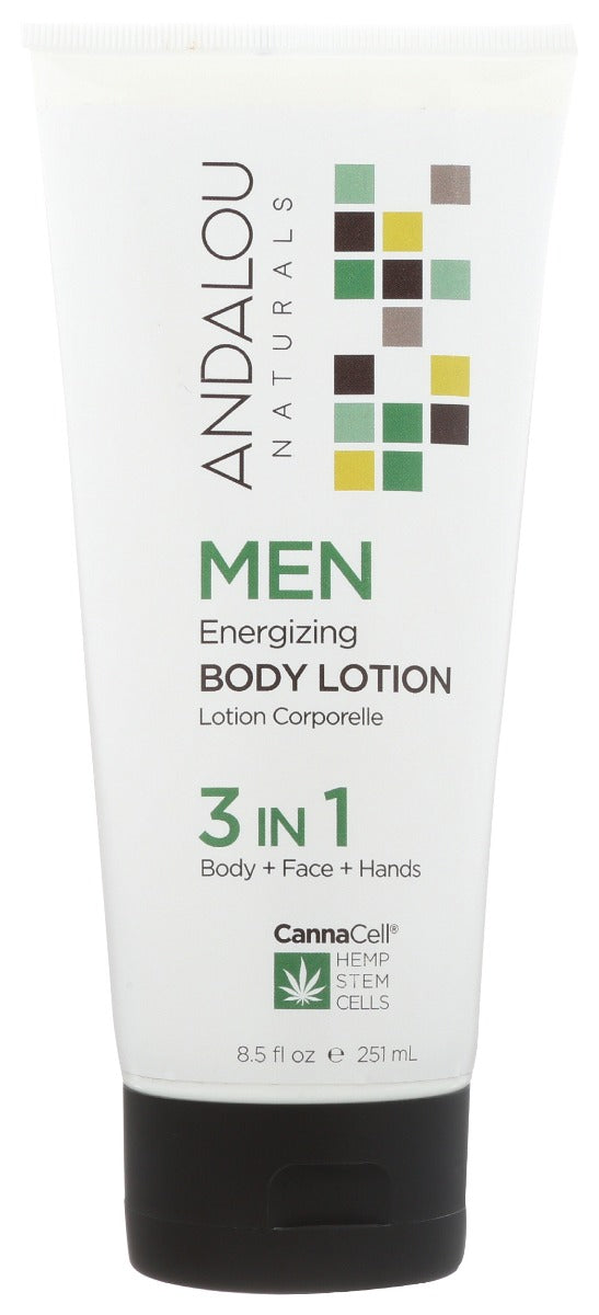 ANDALOU NATURALS: Lotion Bdy Men Energizing, 8.5 fo