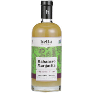 HELLA COCKTAIL: Mixer Margarita Habanero, 25.4 fo