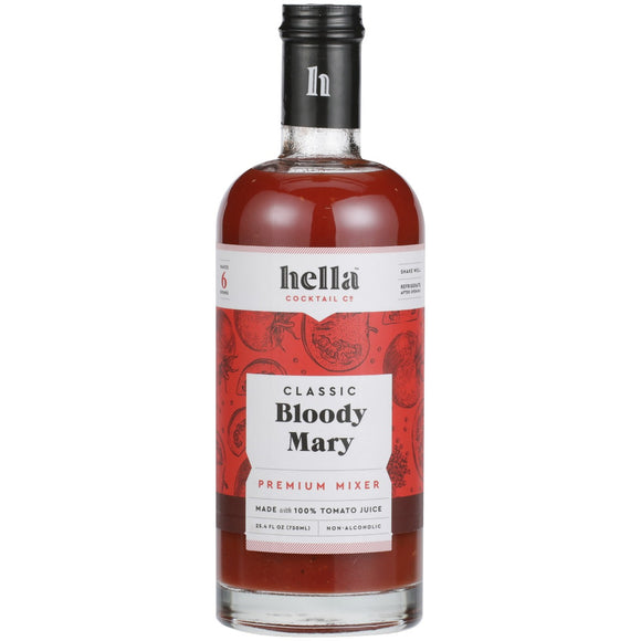 HELLA COCKTAIL: Mixer Bloody Mary Premium, 25.4 fo