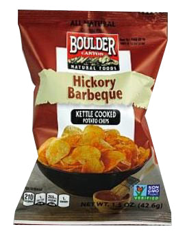 BOULDER CANYON: Chip Kettle Hickory Bbq, 1.5 oz