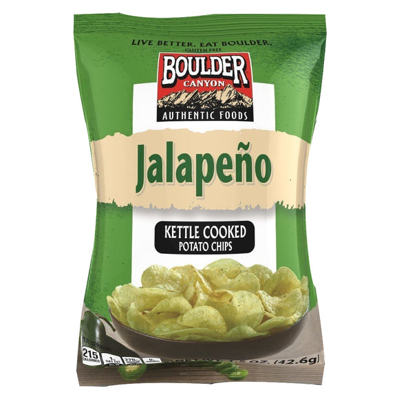 BOULDER CANYON: Chip Kettle Jalapeno, 1.5 oz