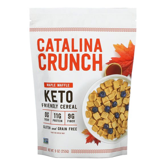 CATALINA SNACKS: Cereal Maple Waffle, 9 oz