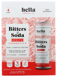 HELLA COCKTAIL: Bitters Sprtz Aromatc 4Pk, 48 fo