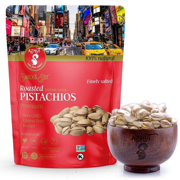 AZNUT: Pistachio Turkish Roasted, 6 oz