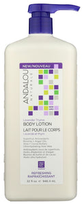 ANDALOU NATURALS: Lotion Body Lvndr Thyme, 32 fo
