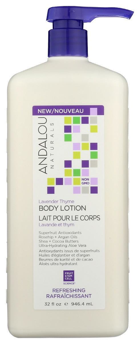 ANDALOU NATURALS: Lotion Body Lvndr Thyme, 32 fo