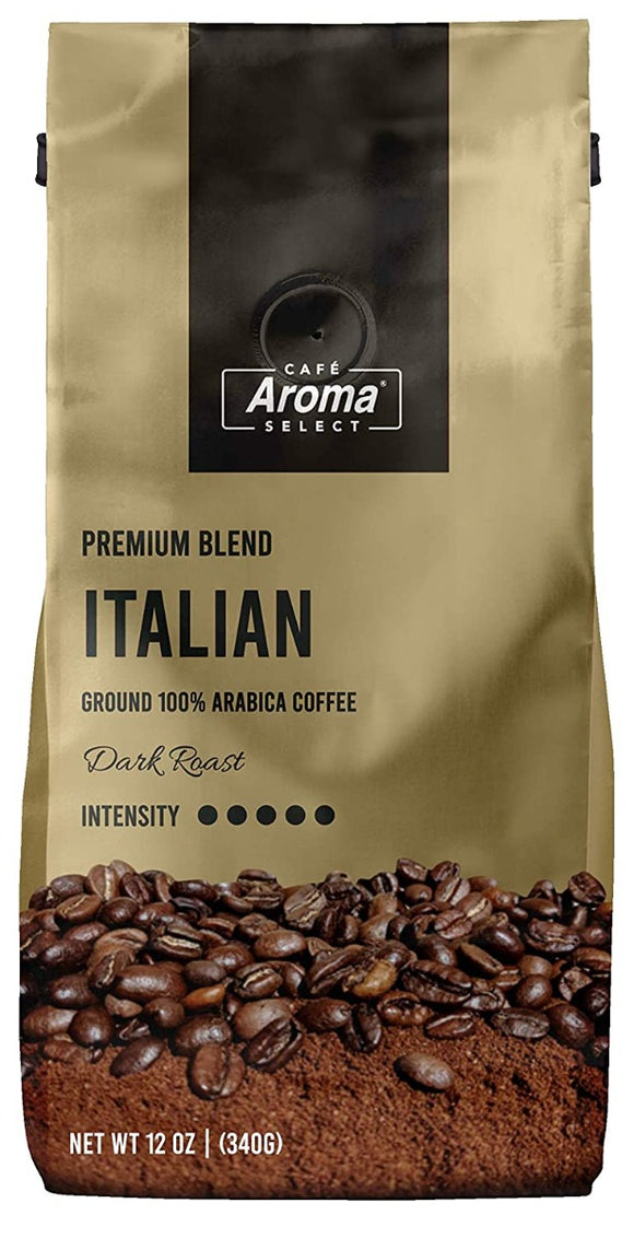 CAFE AROMA SELECT: Coffee Select Italn Rst, 12 oz