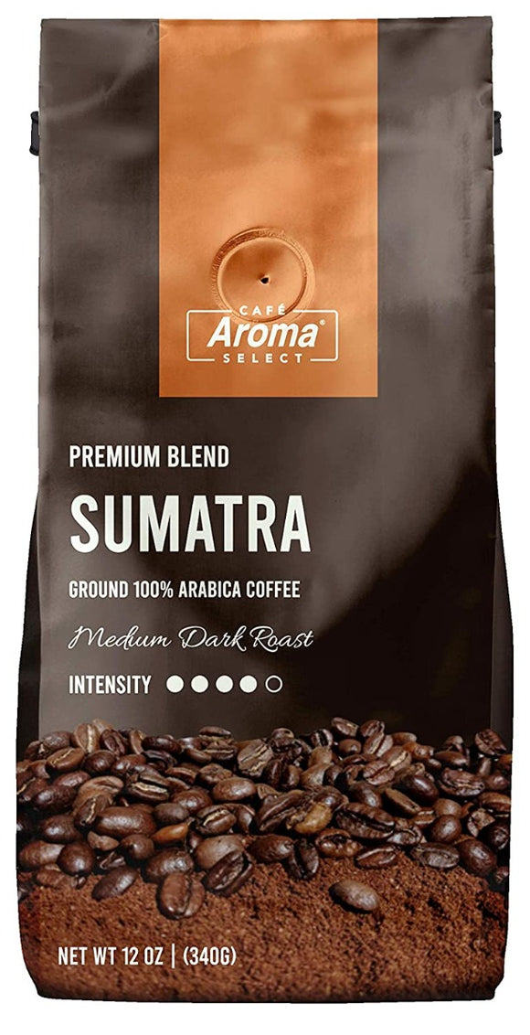 CAFE AROMA SELECT: Coffee Select Sumatra, 12 oz