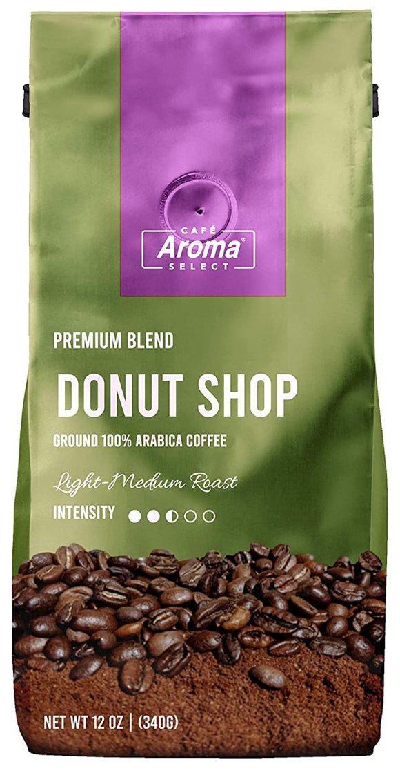 CAFE AROMA SELECT: Coffee Select Donut Shop, 12 oz