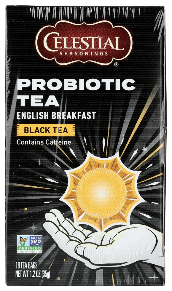 CELESTIAL SEASONINGS: Tea Enlgish Brkst Probitc, 18 bg