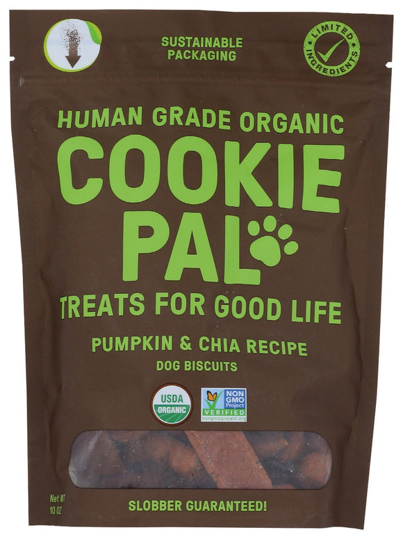 COOKIE PAL: Treat Dog Pmpkin Chia Org, 10 oz