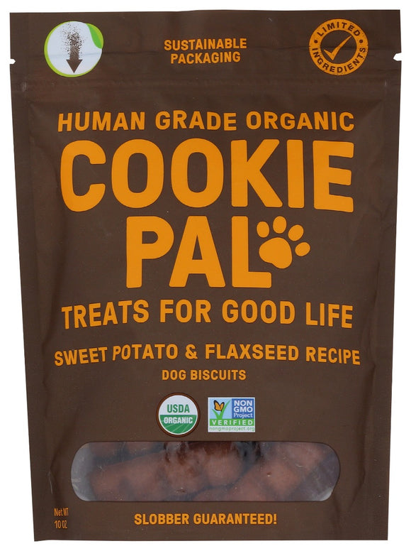 COOKIE PAL: Treat Dog Swt Pot Flxseed, 10 oz