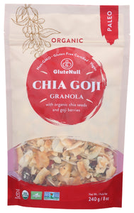 GLUTENULL: Granola Chia Goji, 8 oz