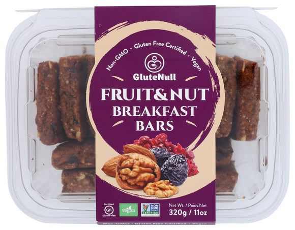GLUTENULL: Bar Fruit And Nut Brkfst, 11 oz