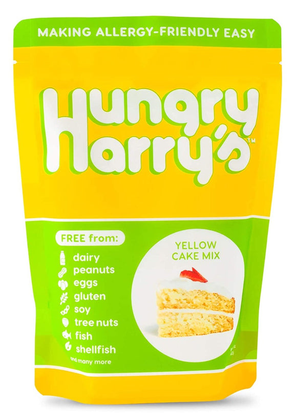 HUNGRY HARRYS: Mix Cake Yellow, 17 oz