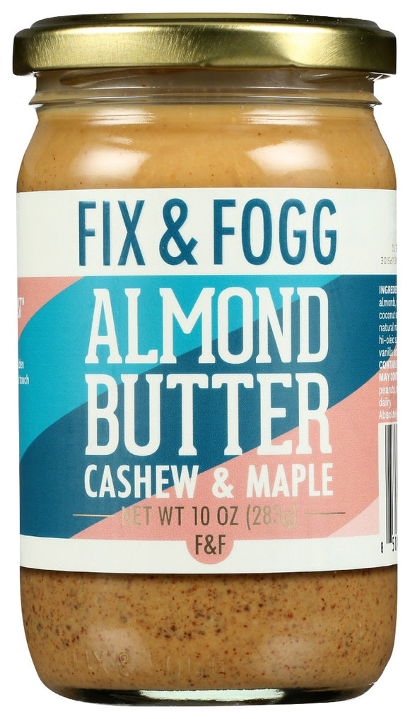 FIX & FOGG: Butter Almd Cashew Vnilla, 10 oz