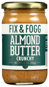 FIX & FOGG: Butter Almond Crunchy, 10 oz