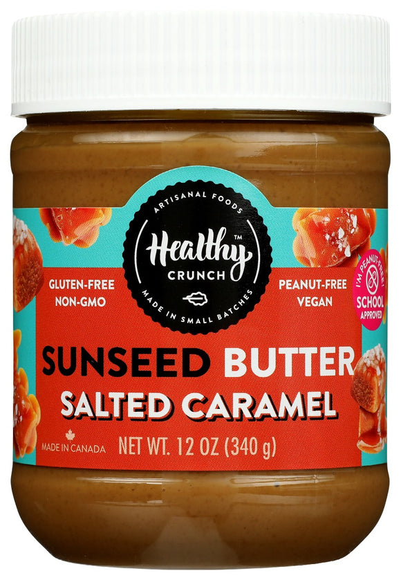HEALTHY CRUNCH: Butter Seed Saltd Caramel, 12 oz