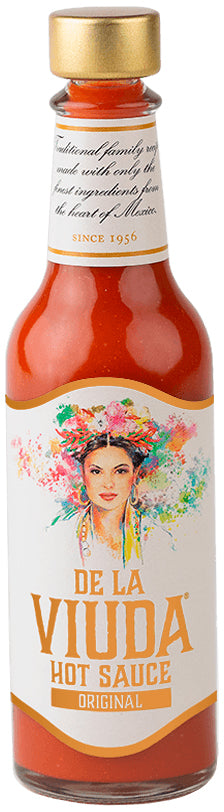 DE LA VIUDA: Sauce Hot Original, 5 oz