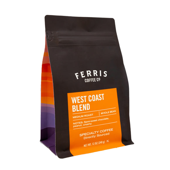 FERRIS COFFEE & NUT: Coffee Blnd Wh Bn Wst Cst, 12 oz