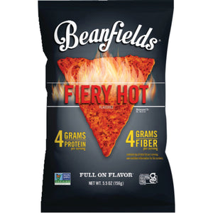 BEANFIELDS: Chips Fiery Hot, 5.5 oz