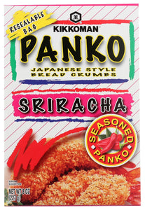 KIKKOMAN: Breadcrumb Panko Sriracha, 8 oz