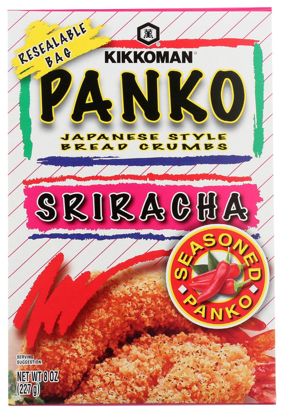 KIKKOMAN: Breadcrumb Panko Sriracha, 8 oz