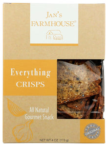 JANS FARMHOUSE: Crisps Everything, 4 oz