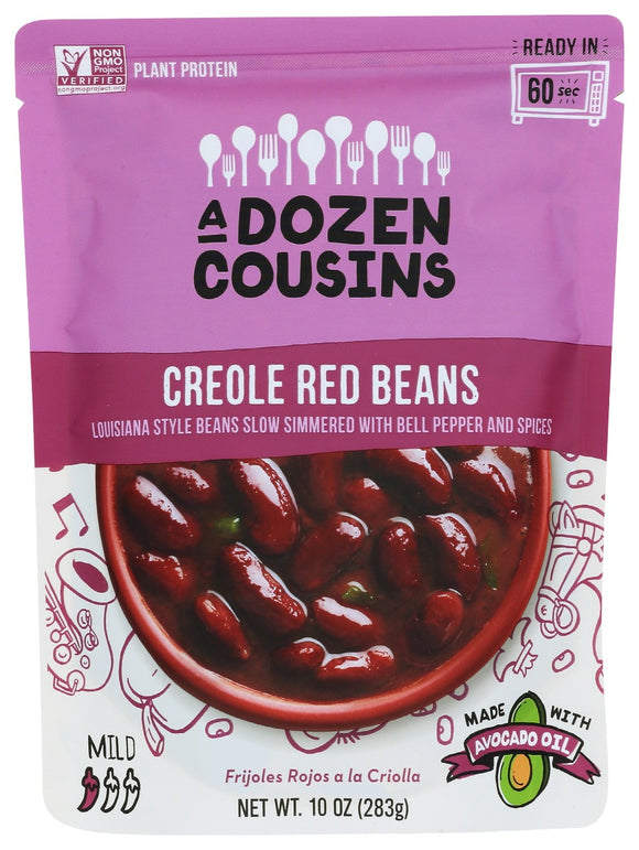 A DOZEN COUSINS: Beans Creole Red Rte, 10 oz