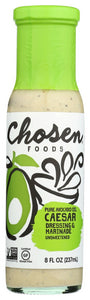 CHOSEN FOODS: Dressing Caesar & Marnade, 8 oz