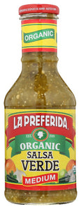 LA PREFERIDA: Salsa Verde Organic, 16 oz