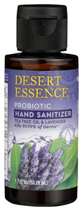 DESERT ESSENCE: Sanitizer Hand Prbt Lv Tt, 1.7 oz