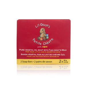 CANUS: Lil Goats Soap Bar 2pk, 6.4 oz