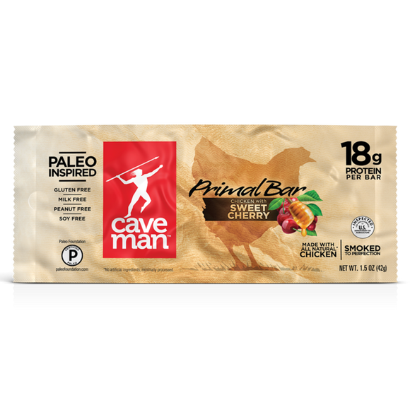 CAVEMAN FOODS: Bar Sweet Cherry Primal, 1.5 oz