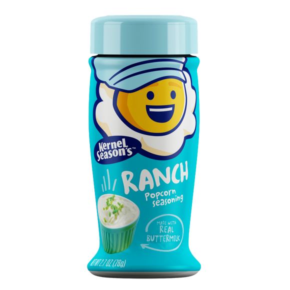 KERNEL SEASONS: Ranch Popcorn Seasoning, 2.7 oz
