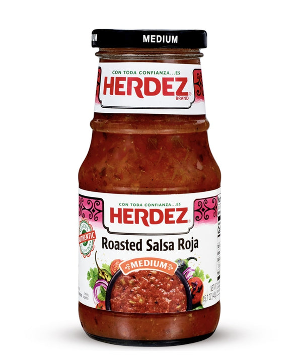 HERDEZ: Salsa Red Roasted, 15.7 oz