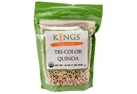KINGS PRIVATE LABEL: Organic Tri Color Quinoa, 16 oz