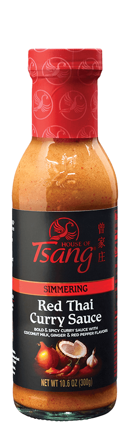 HOUSE OF TSANG: Sauce Red Curry Thai, 10.6 oz